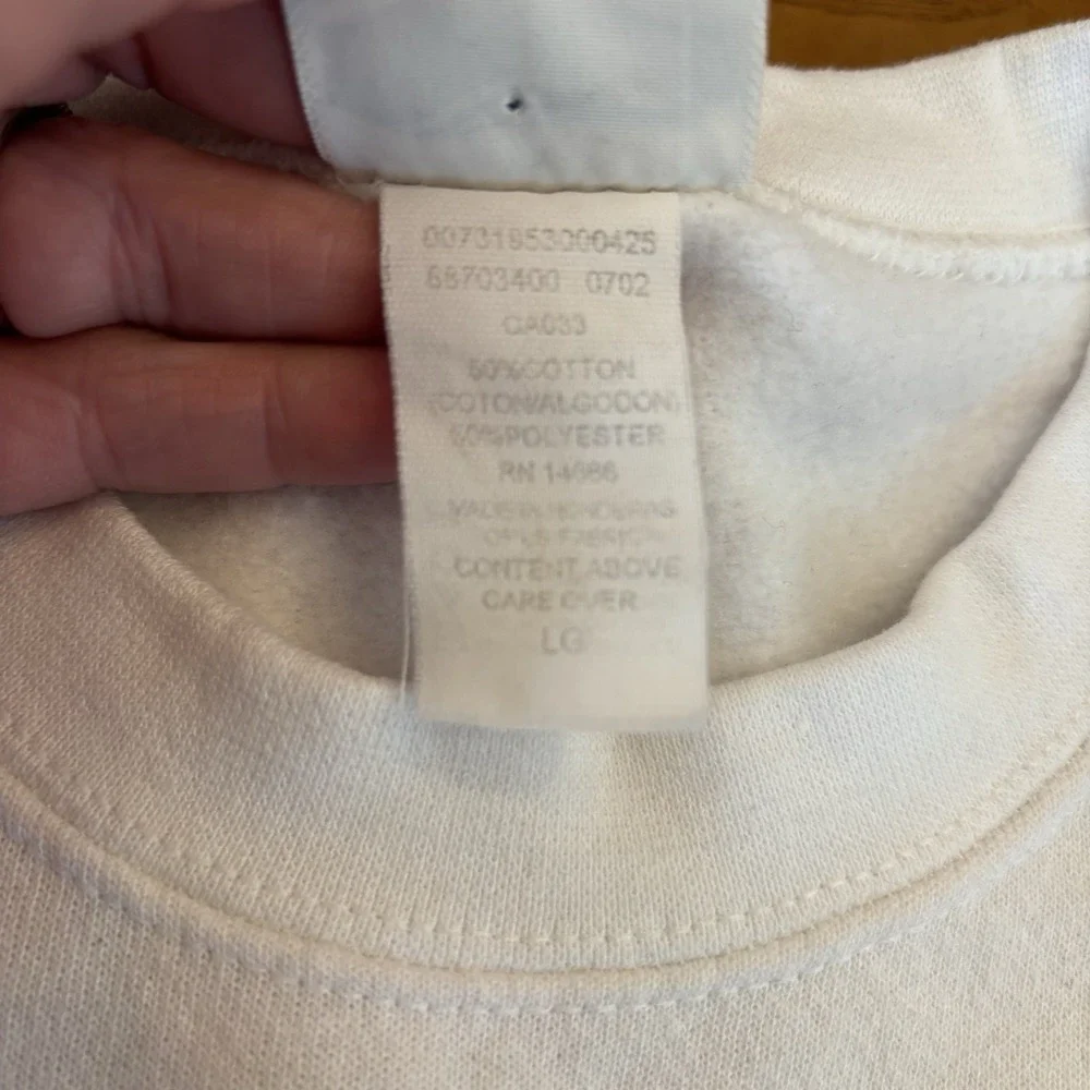 Lee vintage Sweatshirt pPG Americana‎ Sz Large Unisex Cotton Blend - Picture 9 of 11